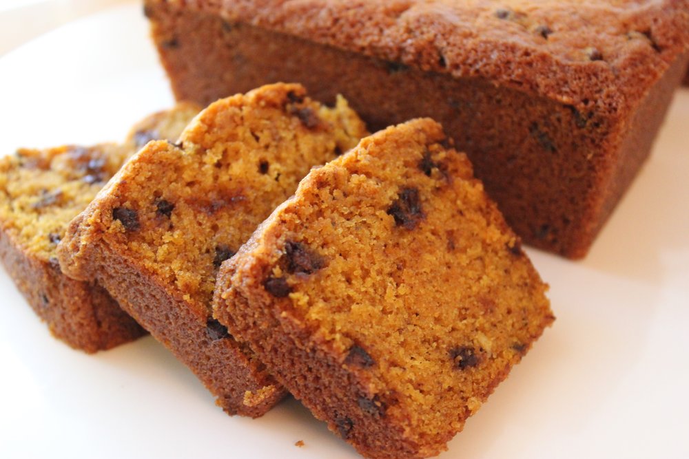 Pumpkin Chocolate Chip Bread – The Food Nanny