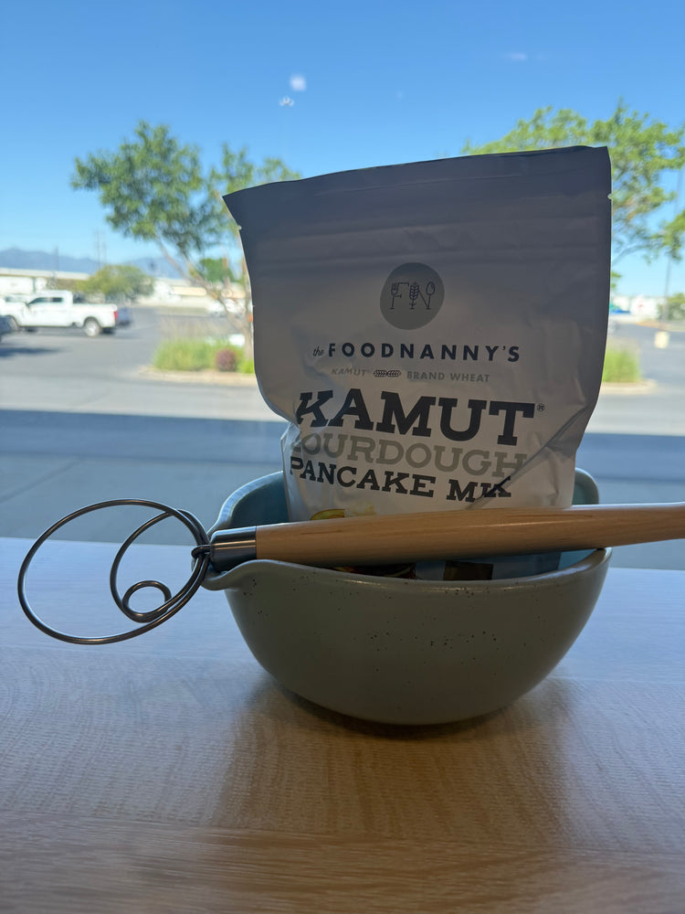 Father's Day Bundle (SD Pancake, Dough Hook SS, Measuring Spoon, Batter Bowl-Rustic Green)