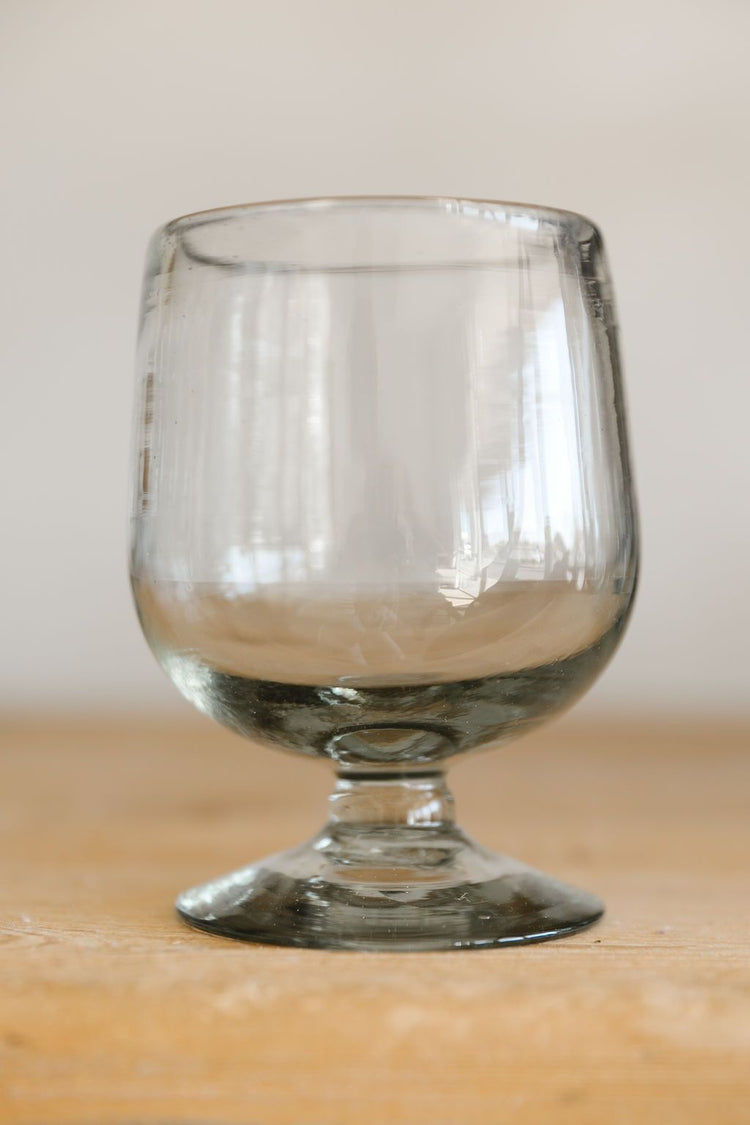 Goblet, Green Glass