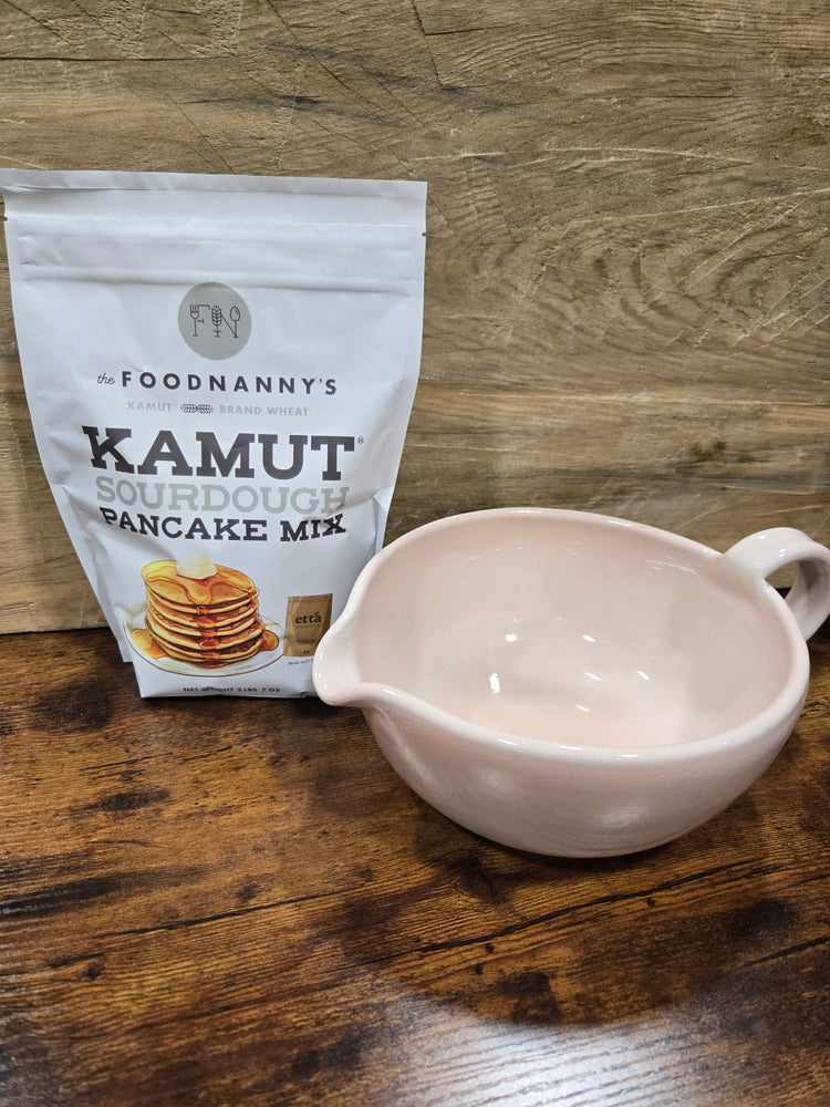 Bundle, Sourdough Pancake Mix & Peony Batter Bowl