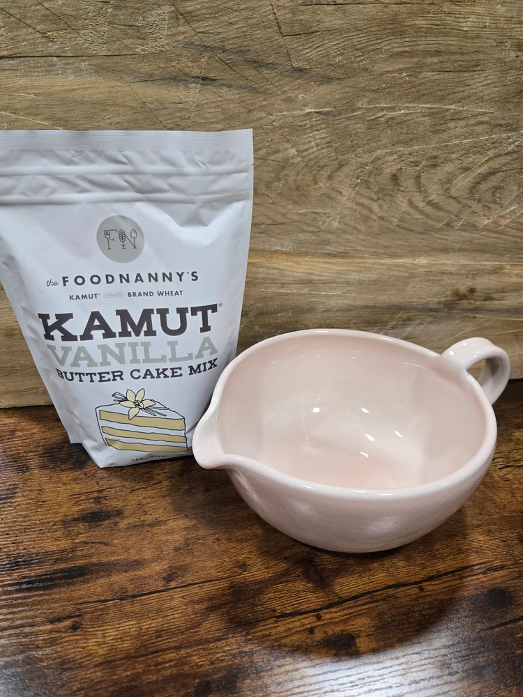 Bundle, Vanilla Butter Cake Mix & Peony Batter Bowl