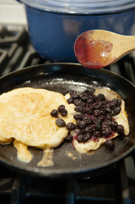 Blueberry Croissant French Toast