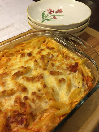 Red-and-White Mostaccioli