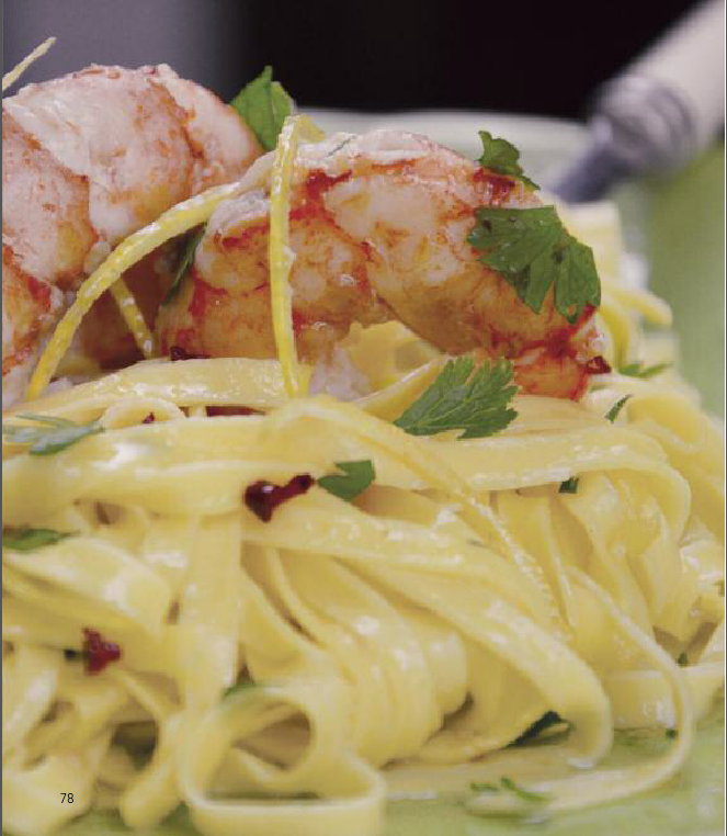 Linguine with Lemon Shrimp