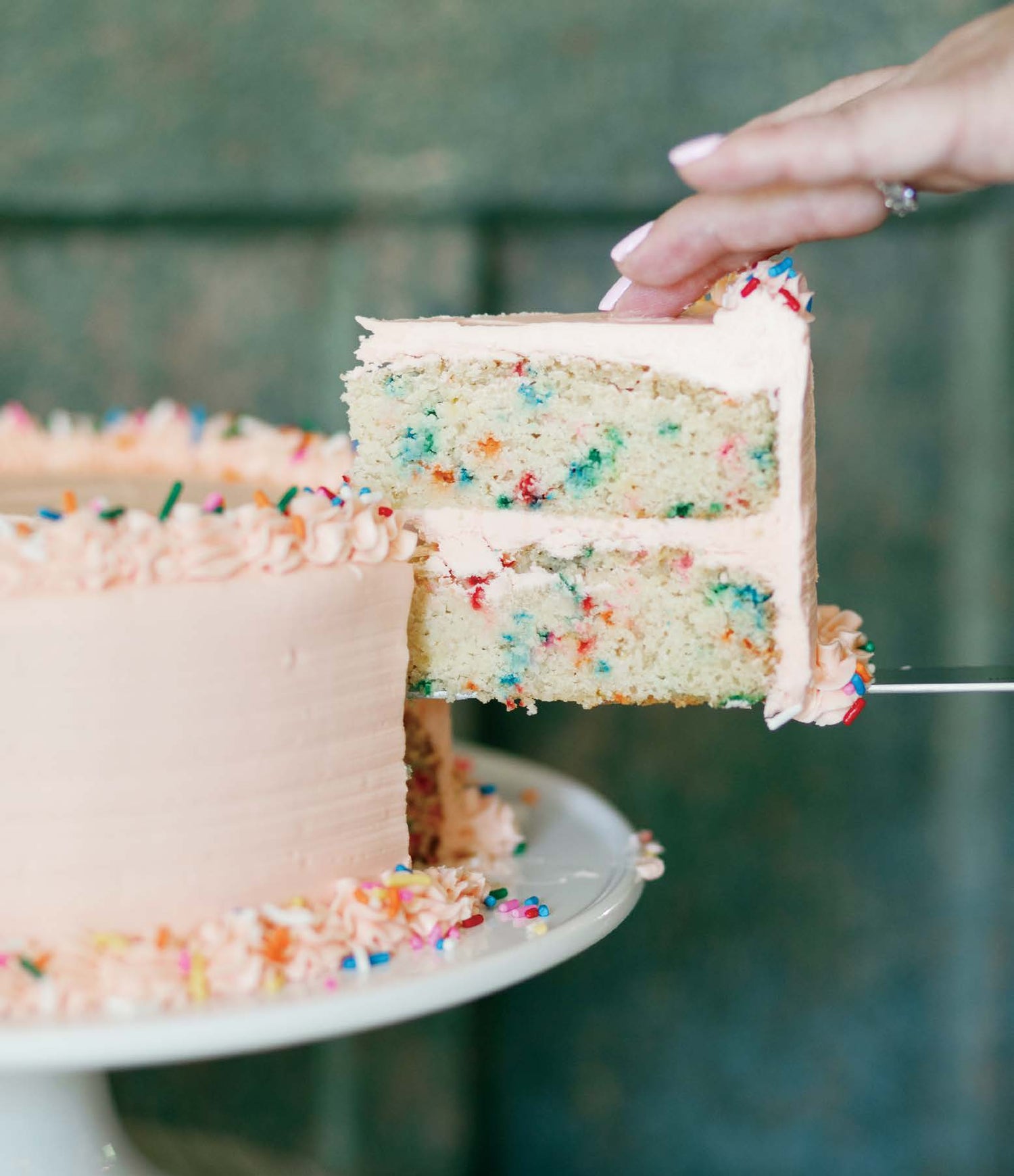 Whole Wheat Funfetti Cake