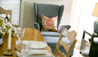 Upholstery in Kitchen