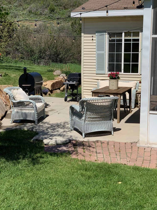Sprucing up the Food Nanny Patio