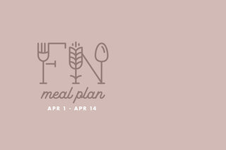 2 Week Meal Plan Apr 1 - Apr 14