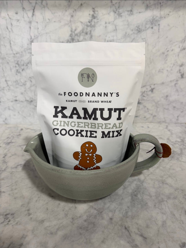 Bundle, Gingerbread Cookie Mix & Rustic Green Batter Bowl