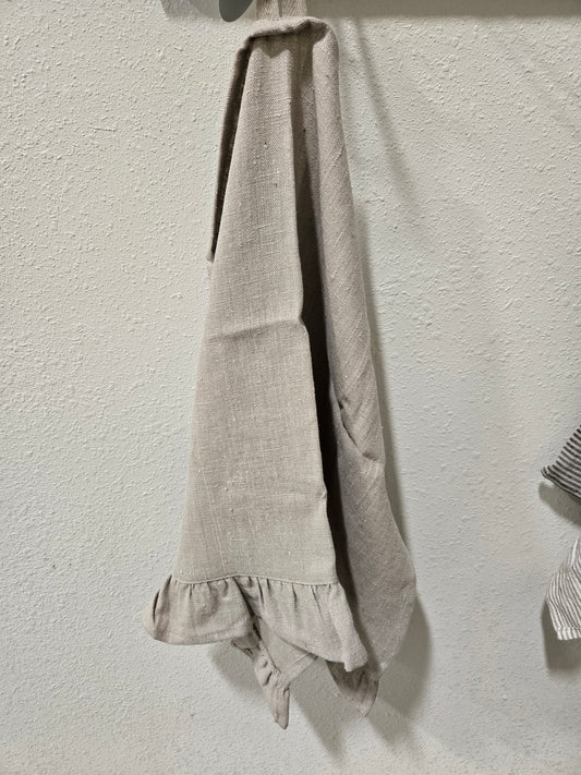 Towel, Linen Ruffle
