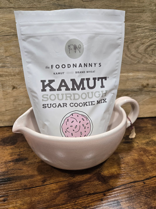 Bundle, Sourdough Sugar Cookie Mix & Peony Batter Bowl