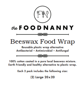 FN Beeswax Food Wrap (2-pack)