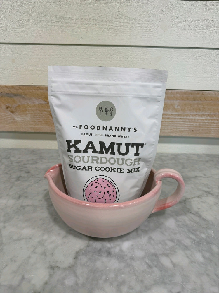 Bundle, Sourdough Sugar Cookie Mix & Pink Batter Bowl