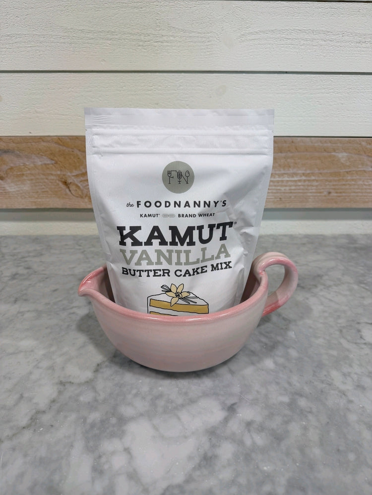 Bundle, Vanilla Butter Cake Mix & Pink Batter Bowl