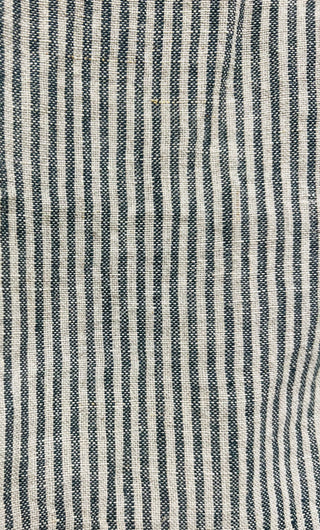 Towel, Linen Thin Black Stripe