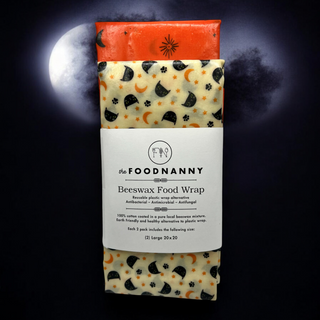 FN Beeswax Food Wrap (2-pack) Halloween Set 1
