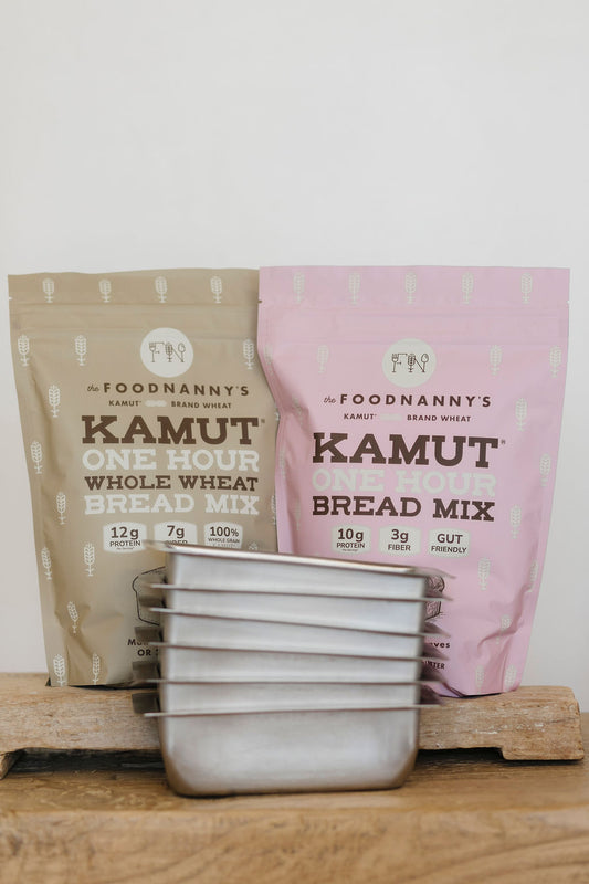 Kit, Kamut 1 Hour Bread Mix Bundle, Original & Whole Wheat