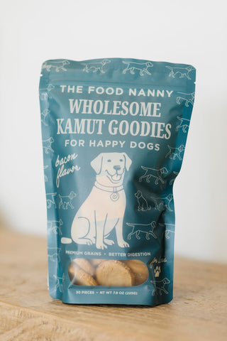 Kamut Dog Goodies, Bacon