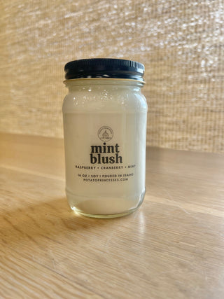 Candle, Mint Blush