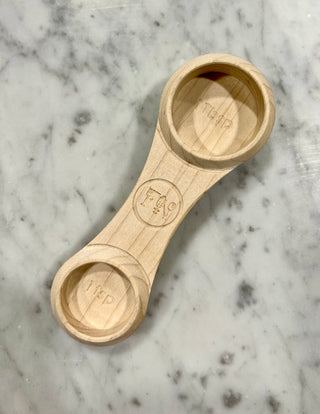 FN Measuring Spoon (4 in 1) Maple, Engraved