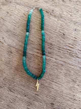 Necklace, Lightning Bolt