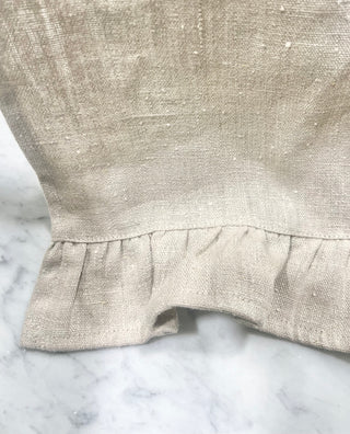 Towel, Linen Ruffle