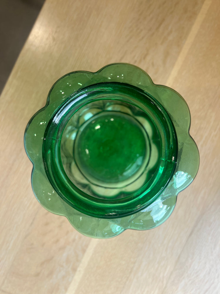 Vase, Emerald Green