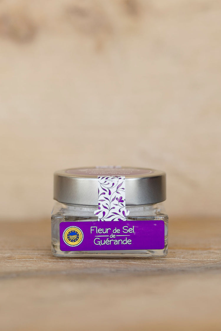 Fleur de Sel Finishing Salt Glass Jar