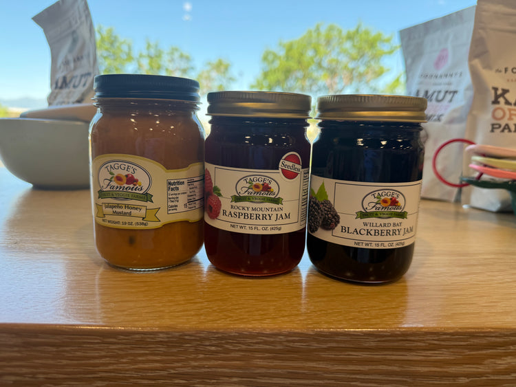 Father's Day Bundle (Mustard, Raspberry Jam, Blackberry Jam)