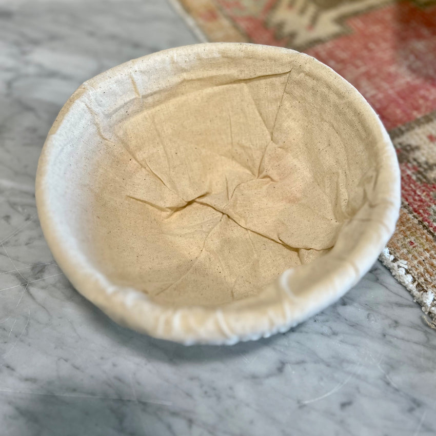 Proofing Basket, 7 inch with liner The Food Nanny