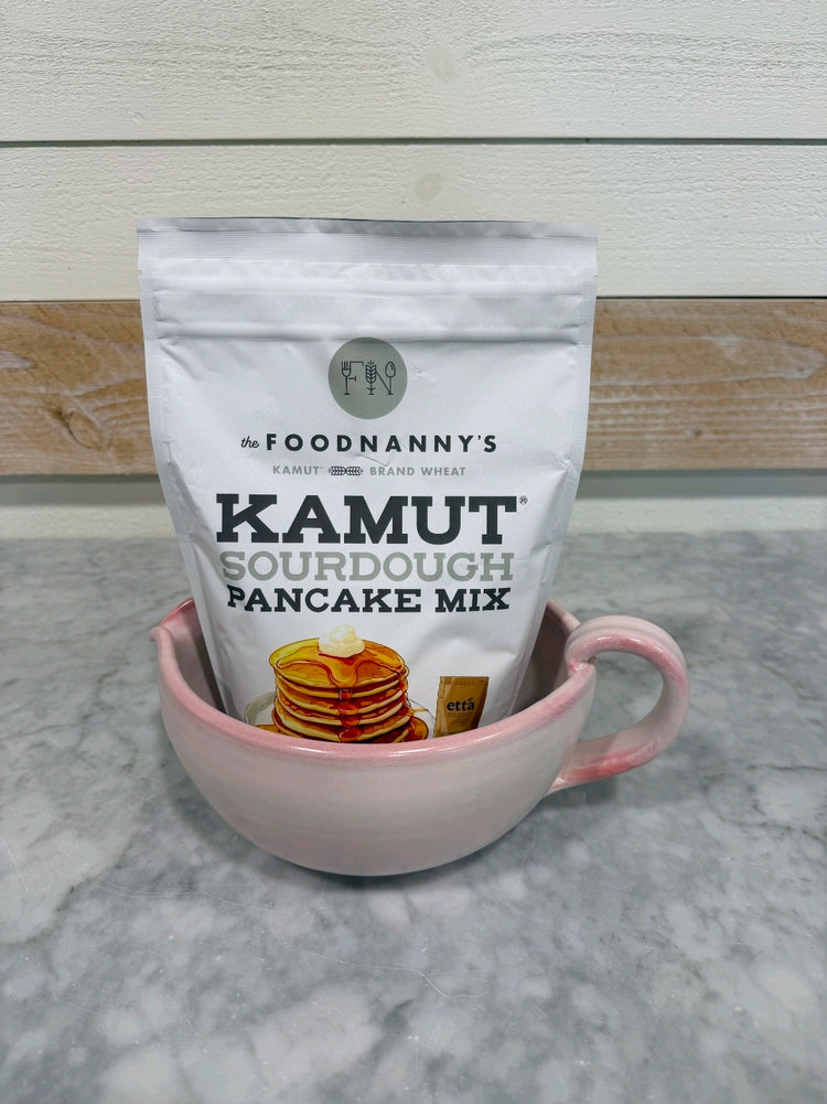 Bundle, Sourdough Pancake Mix & Pink Batter Bowl