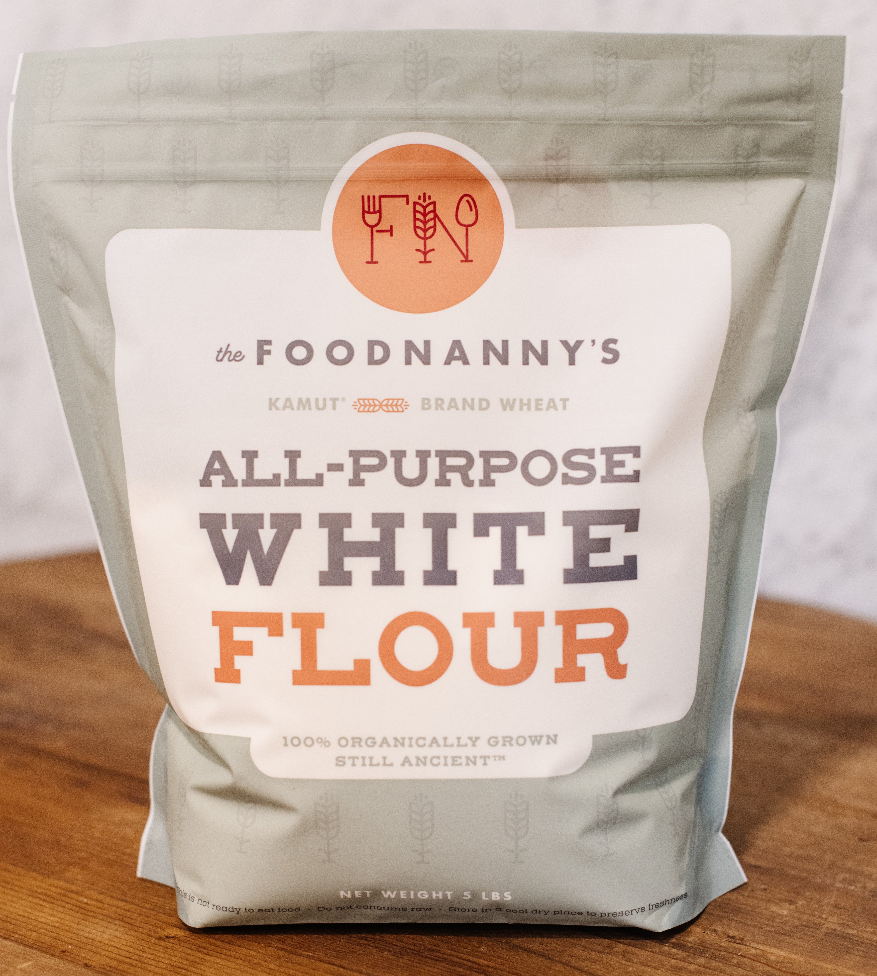 Kamut AllPurpose White Flour 5 lb bag The Food Nanny