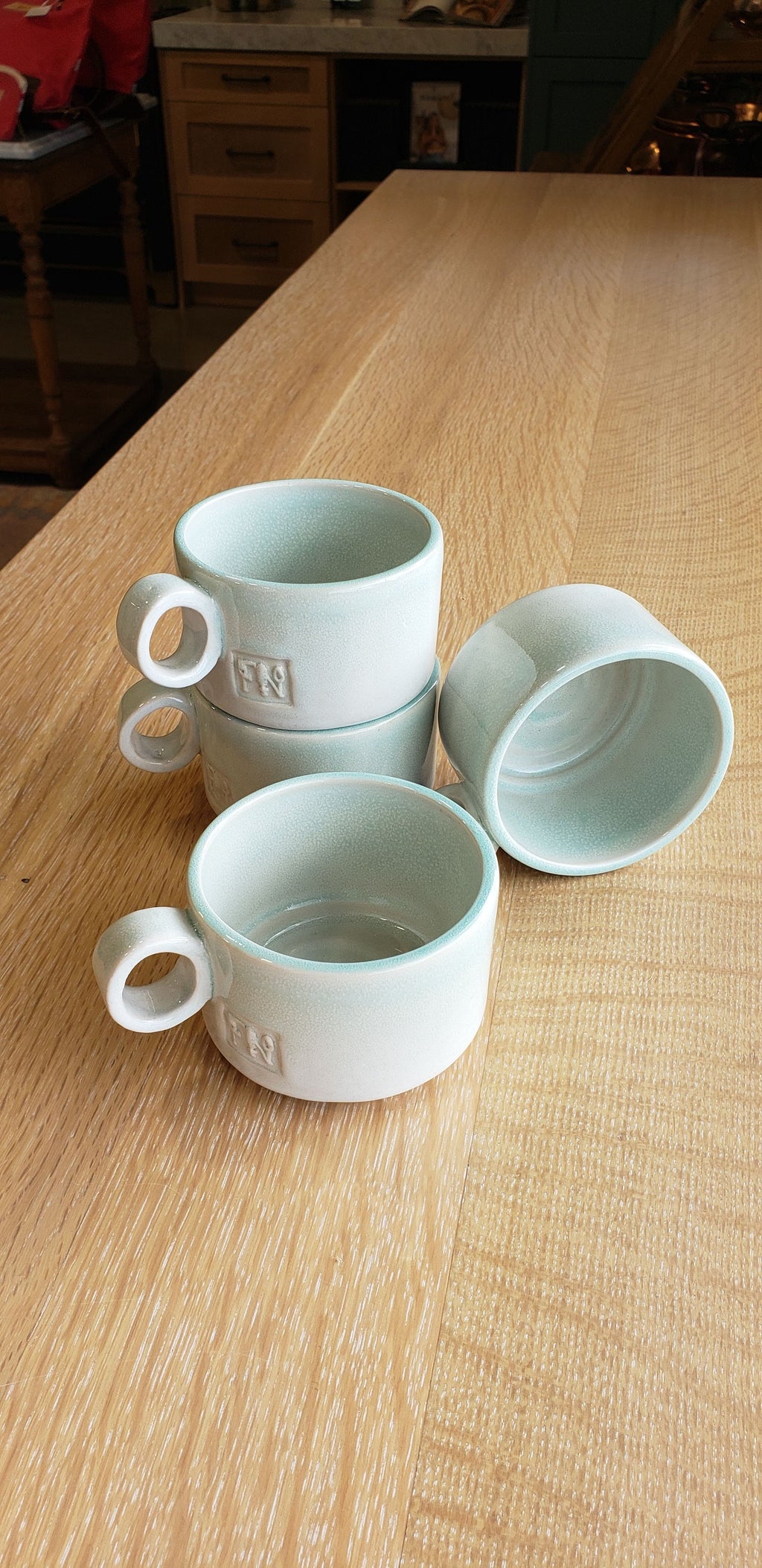 FN Teacup, Turquoise (4-Pack)
