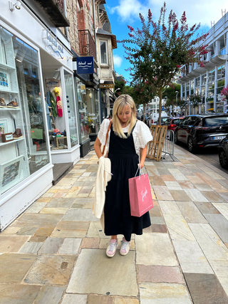 Dress, Nimes Black Jumper