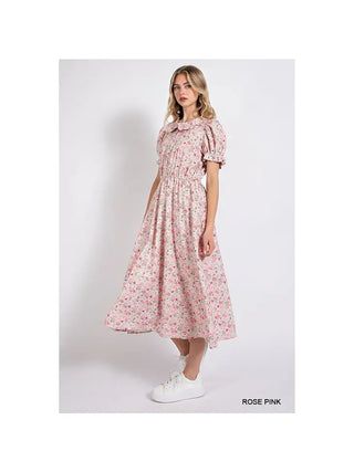 Dress, Marseille Pink Rose