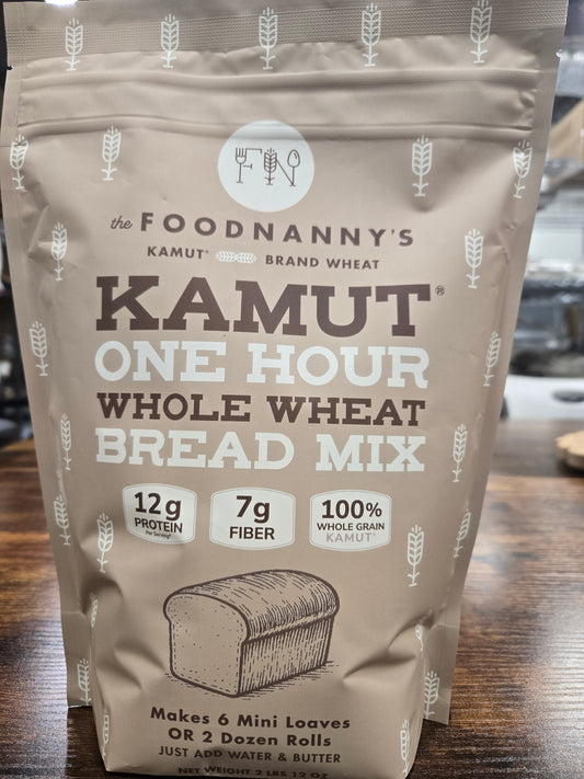Kamut Whole Wheat Bread Mix, 1 Hour