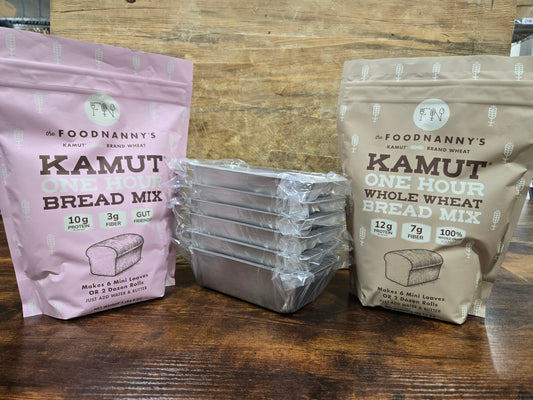 Kit, Kamut 1 Hour Bread Mix Bundle, Original & Whole Wheat