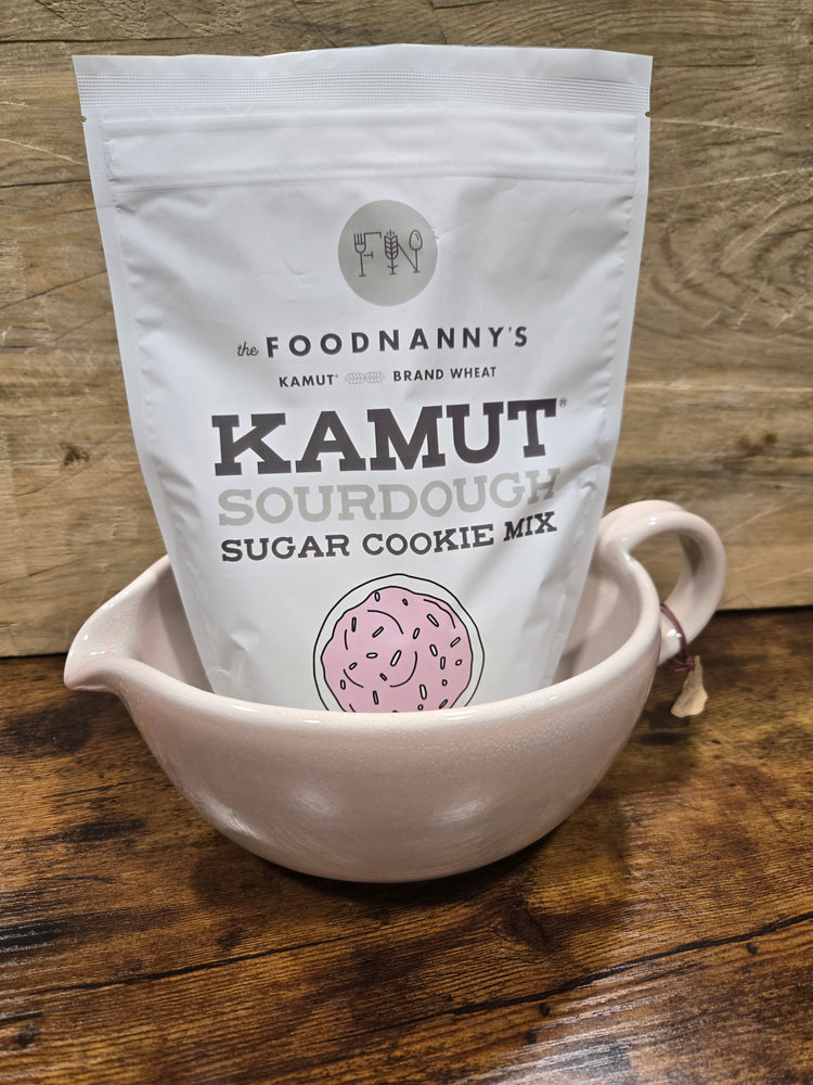 Bundle, Sourdough Sugar Cookie Mix & Peony Batter Bowl
