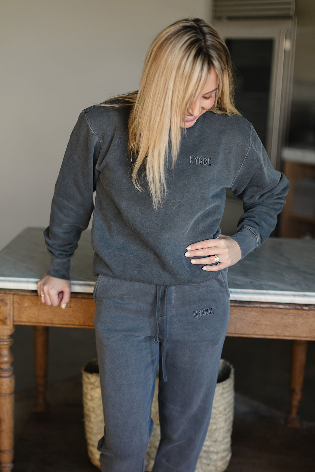 Velour lounge top set asda