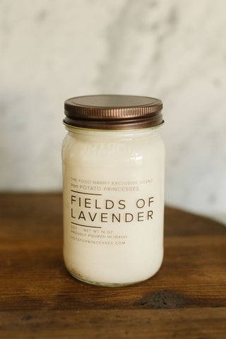 Candle, Fields of Lavender