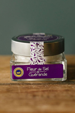 Fleur de Sel Finishing Salt Glass Jar